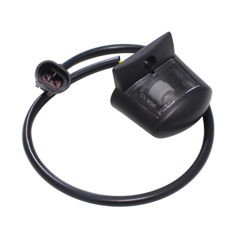 Universal number plate lighting