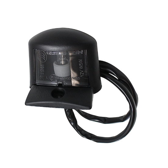 Universal number plate lighting