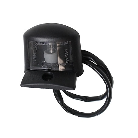 Universal number plate lighting