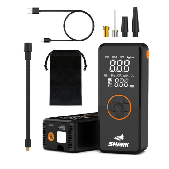 SHARK compressor/charger/flashlight