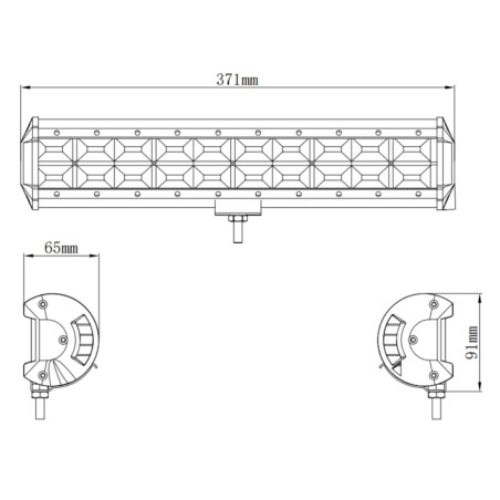 Kinwons additional lighting (LEDBAR) 10-30V 240W