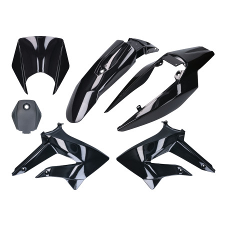 Derbi Senda 50 SM DRD X-Treme 10-13 (D50B) plastikų komplektas (juodas)