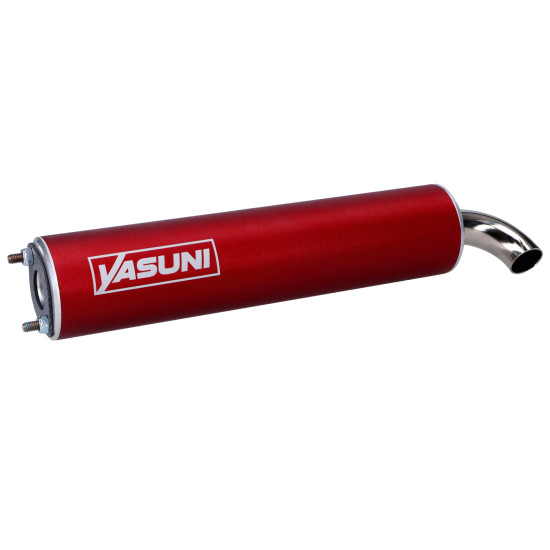 Yasuni R-PRO Red Enamel Vertical Dustbin