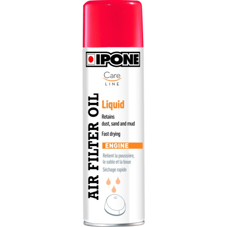 IPONE AIR FILTER OIL LIQUID 500ML tepalas ( skystis ) mirkymui POWIETRZA (CARELINE) - ZASTĘPUJE IP530 (12)