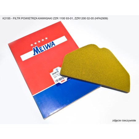 MIW (MEIWA) oro filtras KAWASAKI ZZR 1100 93-01, ZZR1200 02-05 (HFA2909) (5)