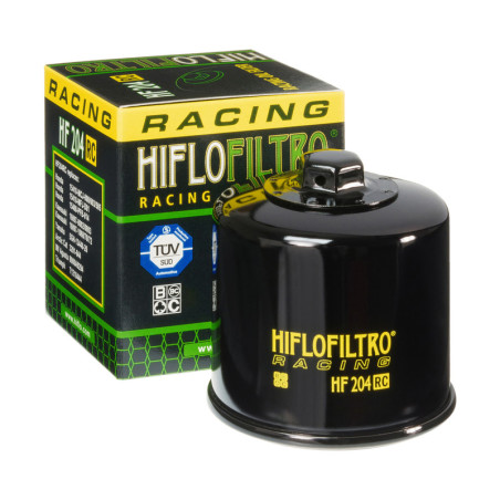 HIFLO tepalo filtras HF204 RACING HONDA/ KAWASAKI/ YAMAHA NAKRĘTKA 17MM (50)