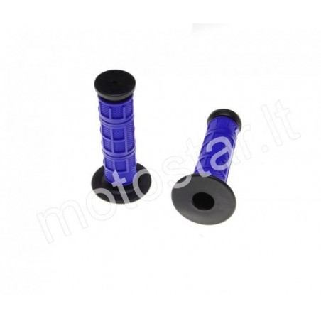 Blue handles