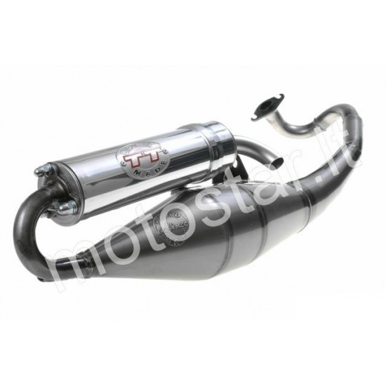 LeoVince TT Peugeot Horizontal muffler