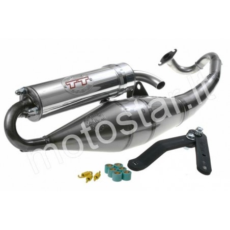 LeoVince TT Peugeot Horizontal muffler