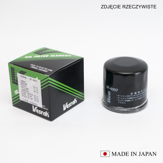 VESRAH oil filter HF204 (MADE IN JAPAN)