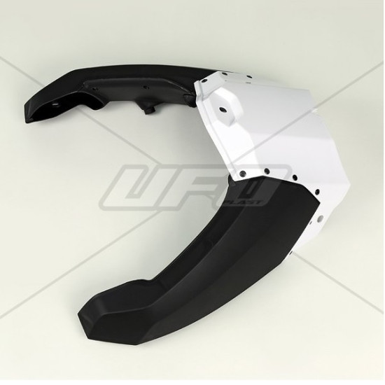 UFO air filter guard / plastic YAMAHA YZF 250/450 '14-'17, WRF 250 '15-'17, WRF 450 '16-'17, color white/black