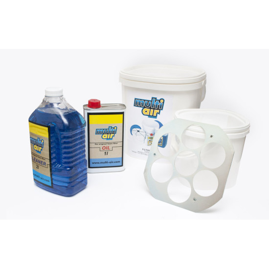 MULTI AIR CLEANING/WASHING AND SOAKING KIT oro filtro