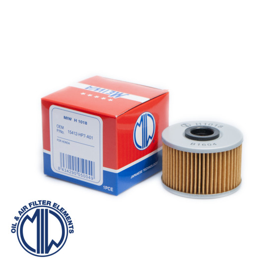 MIW (MEIWA) tepalo filtras HONDA TRX 420 09-18, TRX 500FA 16-18 (HF114)