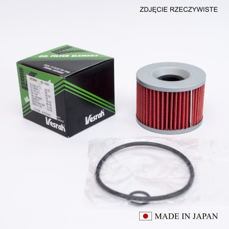 VESRAH oil filter HF401 (Z ORINGAMI) (MADE IN JAPAN)