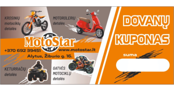 Dovanų kuponai